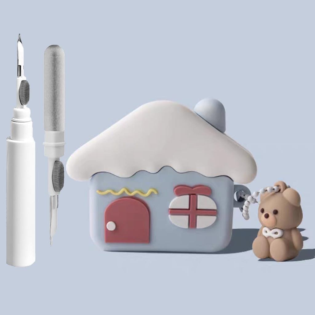 Ốp Lưng Dễ Thương Cho AirPods 4 Vỏ 2024 Với Bộ Bụi, AirPods 4 Vỏ Nữ Silicon Chống Rơi iPod 4 Tai Ngh