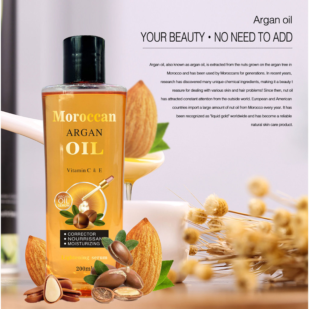 Dầu Massage dưỡng ẩm cơ thể Argan Oil Face Facial Oil