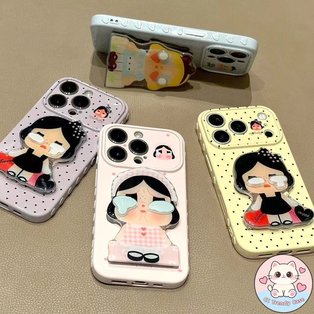 Ốp Lưng iPhone 17 11 16 15 14 13 12 Pro Max Side Love Design-Ốp lưng điện thoại mềm có đệm trang trí