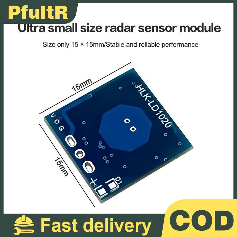 PfultR 1 / 3 / 5 Cái LD1020 10G Mô-đun Radar cảm ứng vi sóng Mô-đun cảm biến cảm ứng nhận thức của c