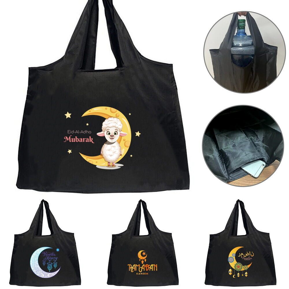 shopping bag for ladies tote bag Handbag Item storage Compact & Exquisite Muslim's Holy Month Patter