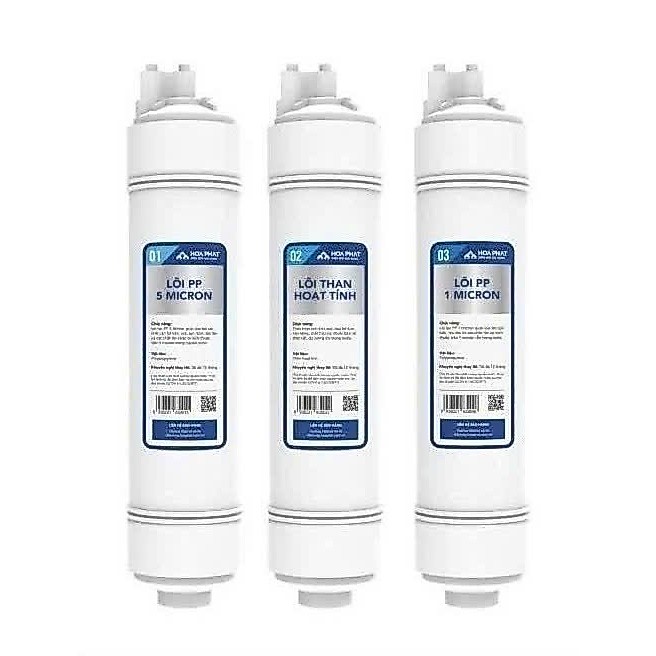 Bộ 3 Lõi Đúc 123 Hòa Phát chính hãng - Dùng thay cho máy model : HPU466, HPR526