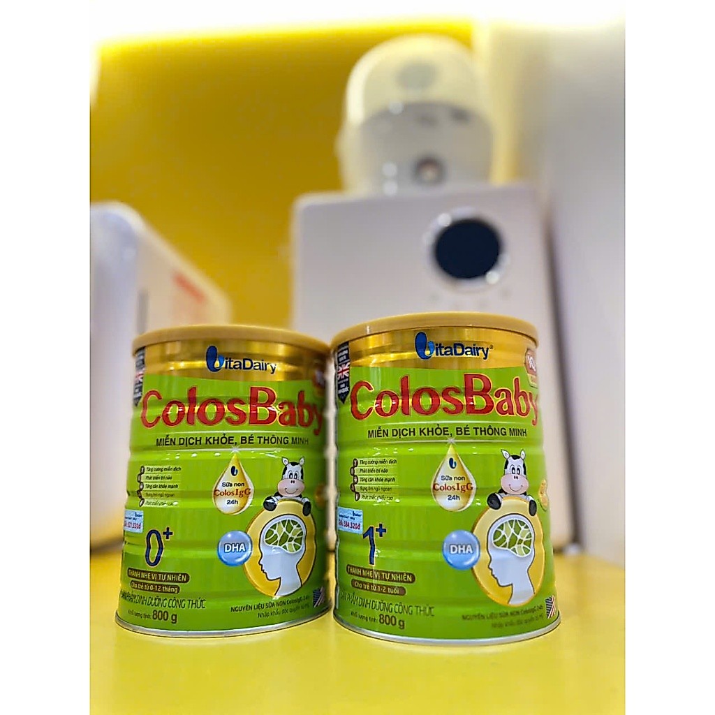 Sữa COLOSBABY IQ GOLD-thương hiệu sữa đến từ Việt Nam-800g