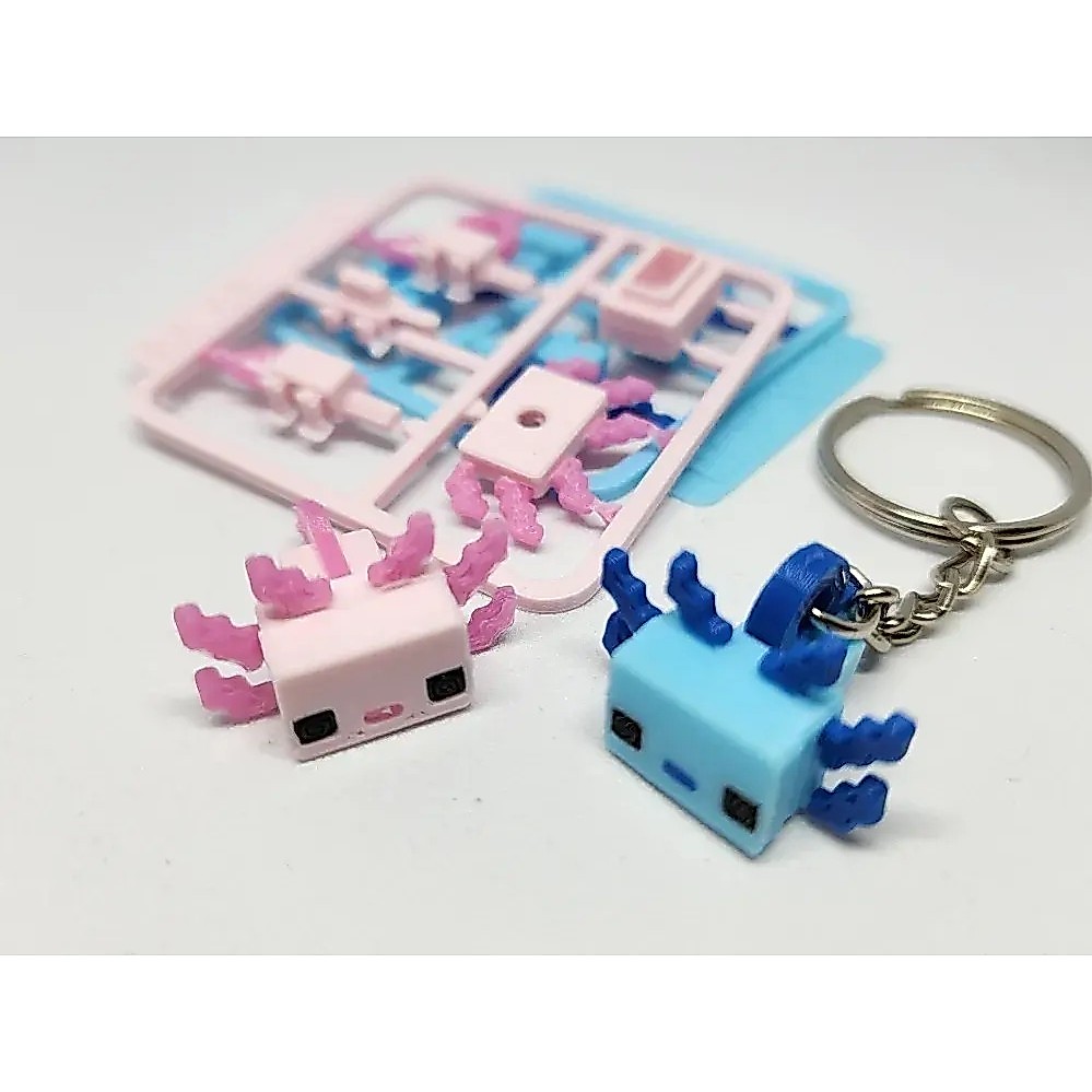 [Meow.sensei] Bộ mô hình Mini Axolotl cảm hứng Minecraft
