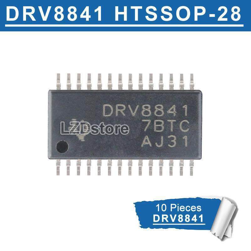 10 Chiếc DRV8841PWPR HTSSOP28 DRV8841 DRV 8481 HTSSOP-28 SMD 2.5A Stepper Motor Driver Chip IC Mới B