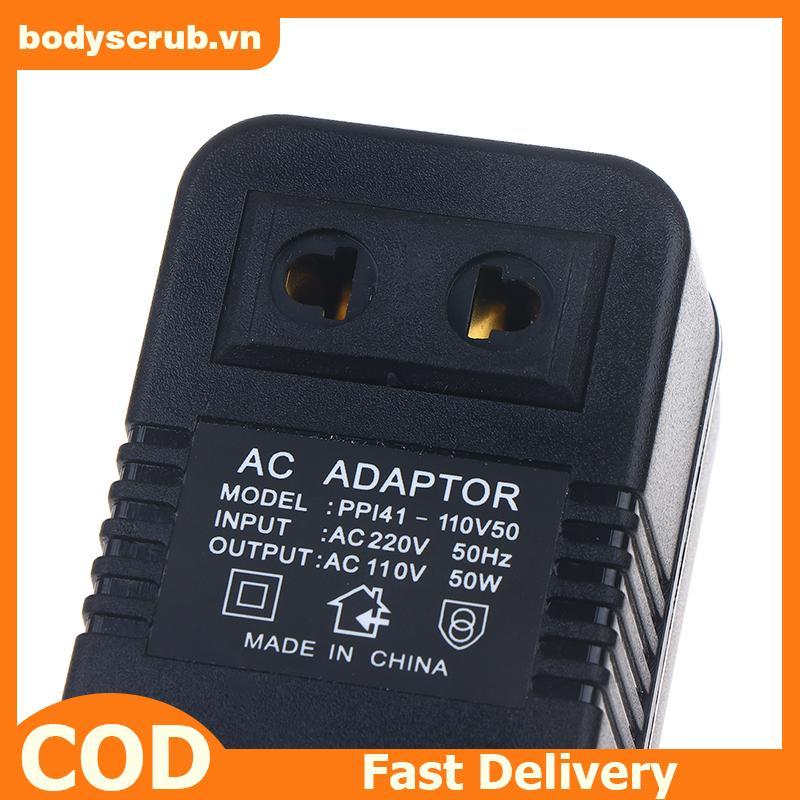 BB EU US Plug Step Down Transformer Du Lịch Adapter AC220V Sang 110V Hoặc 110 Sang 220V Bộ Chuyển Đổ