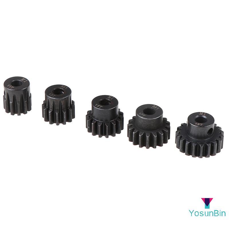 YosunBin] Bộ bánh răng động cơ bánh răng M1 5mm 11t 13t 15t 17t 19t cho động cơ ô tô 1 / 8 rc MỚI