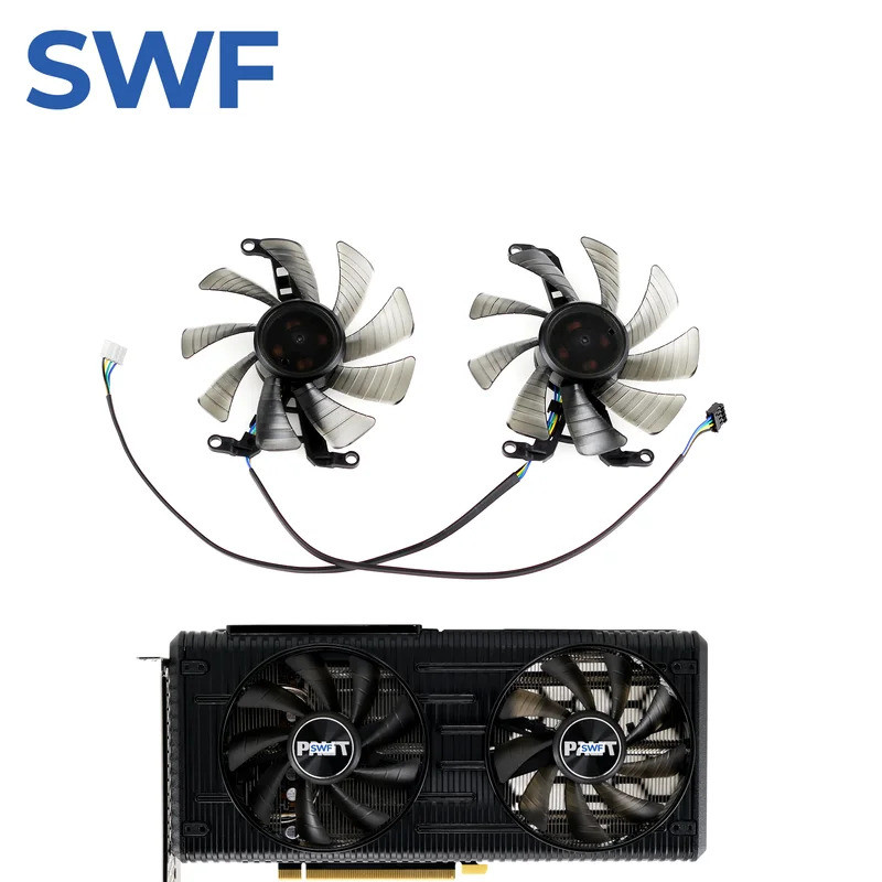 -85MM FY09015M12LPA RTX 3060 Quạt Làm Mát Thay Thế Cho PALIT RTX 3050 3060 Ti Dual OC Graphics Coole