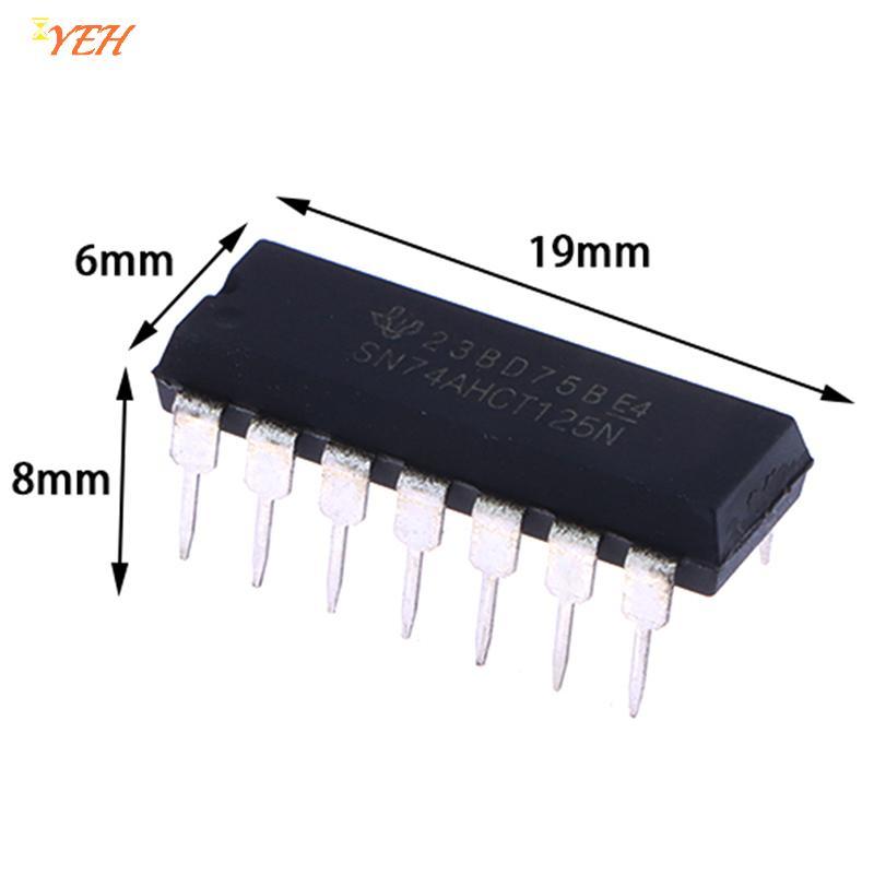 YEH 5 Cái / lốc SN74AHCT125N 74AHCT125 74AHCT125N Chip Logic DIP-14 CCD