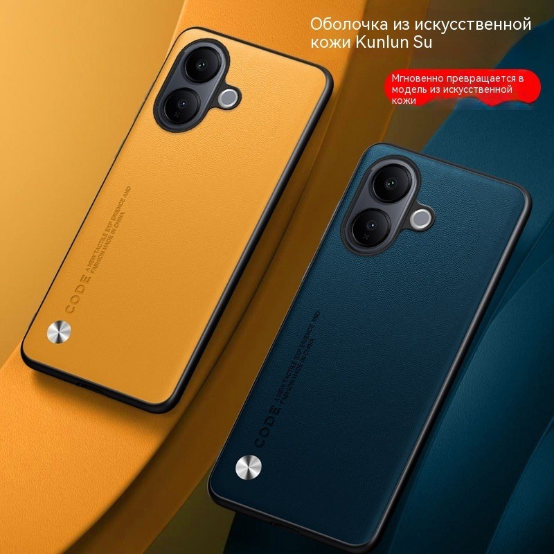Ốp Da PU Sang Trọng Cho iQOO Z10R VIVO V60 Lite 5G TPU Silicon Chống Sốc Bảo Vệ Toàn Diện Vỏ Điện Th
