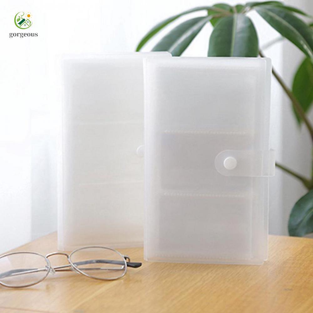 [FUXIN]Card Book Home List Case Clear Name ID Credit Card Plastic Accessories