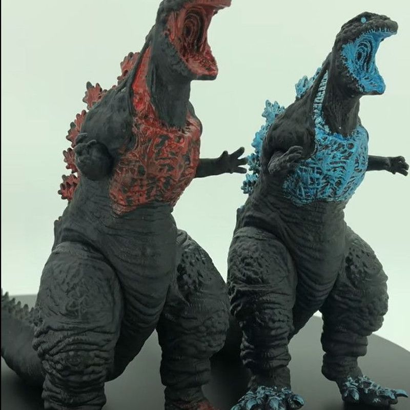 2016 Phiên Bản Mới Godzilla Di Chuyển Mô Hình Mở Miệng Đỏ Sen Godzilla Hình Chất Lượng Cao Real Godz