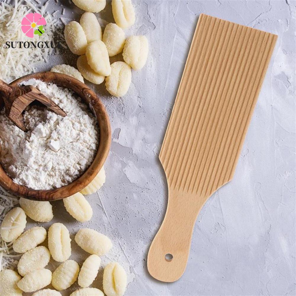 SUTONGXUE Gnocchi Con Lăn Máy Nướng Chống Dính Bằng Gỗ Dễ Dàng Làm Bánh Ngọt Bảng Gnocchi Chính Hãng