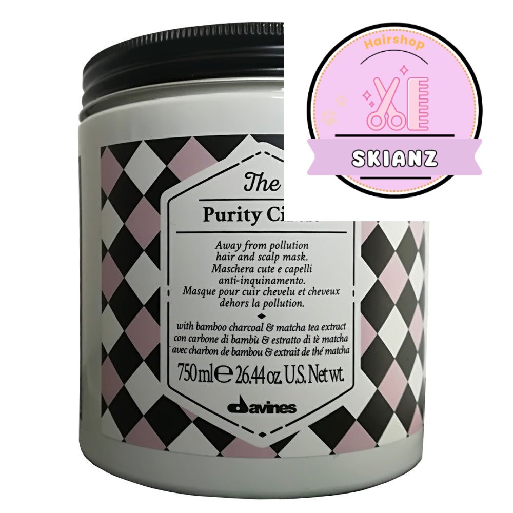 Mặt nạ thải độc Davines THE PURITY CIRCLE 750ml <> <K>