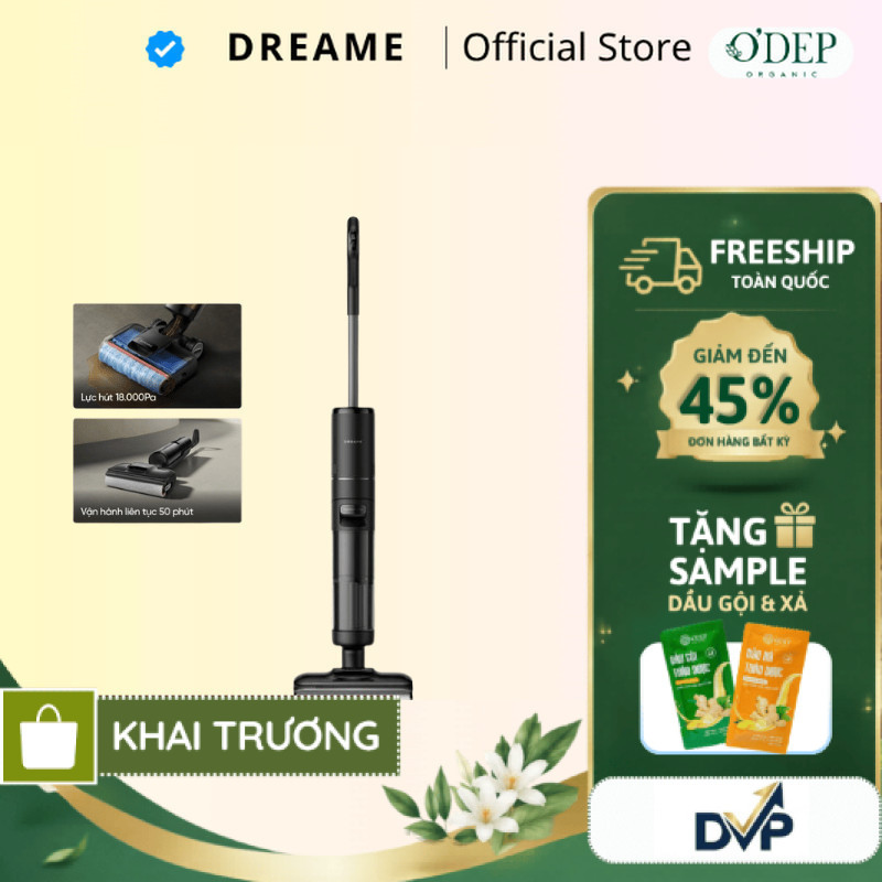 Máy hút bụi lau sàn khô & ướt Dreame H13 FlexReach/ H12 FlexReach/ H13 Dual FlexReach/ H13S FlexReac
