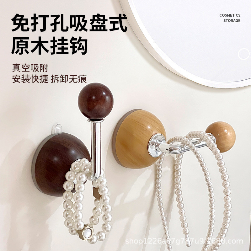 Dây Buộc Tóc Bảo Quản Dây Buộc Tóc Dụng Cụ Tiện Dụng Hút Cốc Móc Phòng Tắm Phụ Kiện Tóc Kẹp Tóc Dây 