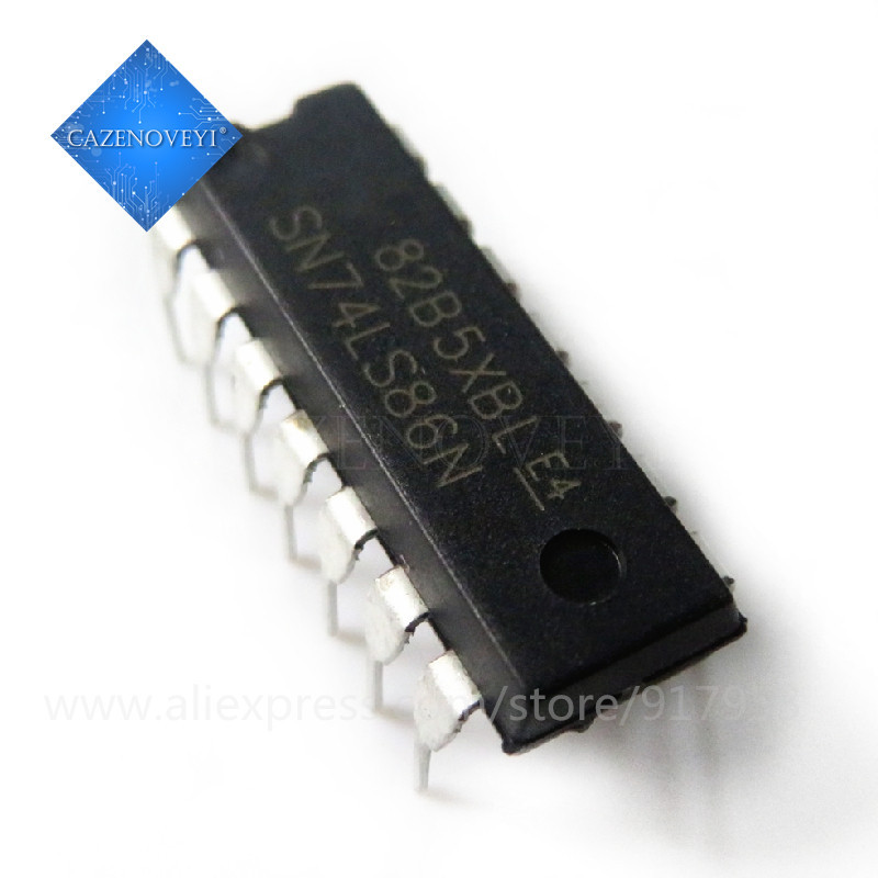 10 Mảnh HD74LS86P HD74LS86 SN74LS86N 74LS86 DIP chip gốc mới