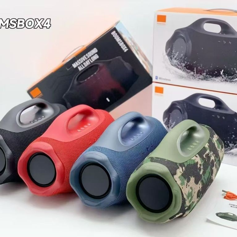 Loa Bluetooth Boombox 4/Boombox 4 Mini Sang Trọng, Bass Siêu Trầm,NHỎ GỌN MÀ CỰC MẠNH