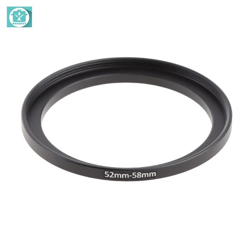 Woedpez Step Up Ring Step Down Ring dành cho máy ảnh DSLR Olympus màu đen