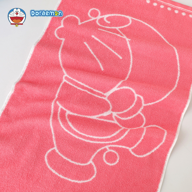 Khăn tắm Cotton trẻ em Doremon, thấm khô nhanh Không xơ Khăn mặt chất lượng cao