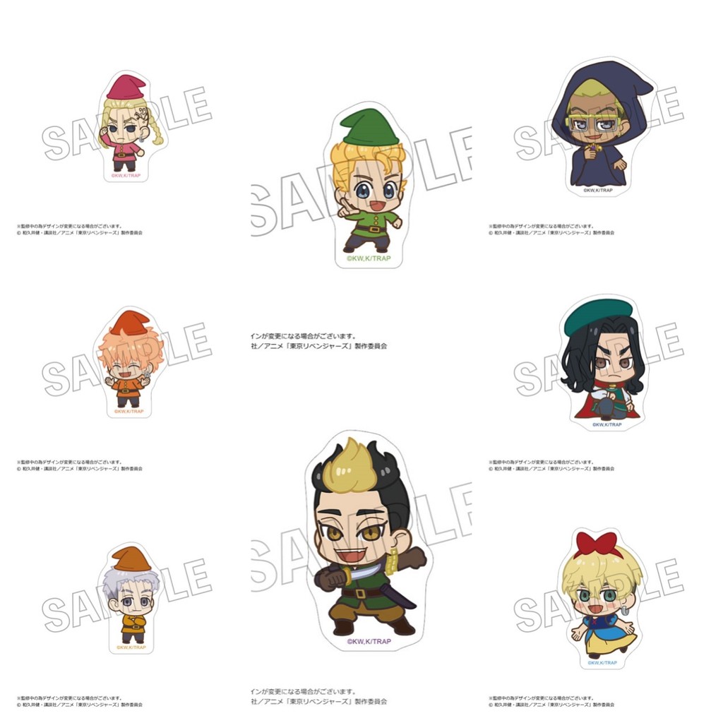 Truyện Cổ Tích Đĩa Trang Trí Bàn Làm Việc Tokyo Revengers Standee Bạch Tuyết Bộ Sưu Tập Keisuke Baji