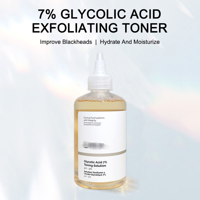 ((6 Chai) Mực Axit Trái Cây 7% Glycol Acid Ethanol Acid Lotion Tẩy Tế Bào Chết Dưỡng Ẩm 100ml2605.8