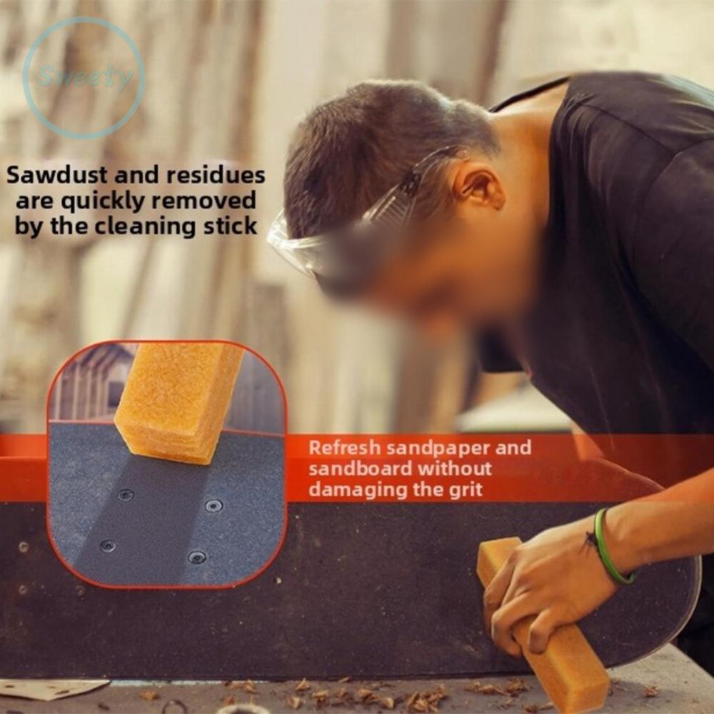 Grip Tape Eraser Công cụ làm sạch đa năng Cao su tự nhiên Thiết kế đúc tích hợp