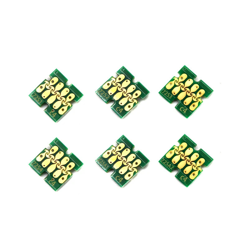 FW T7251-T7254 T725A Mực Trắng Chip Cho Epson SureColor F2000 F2100 SC-F2000 SC-F2100 F2130 F2140 F2