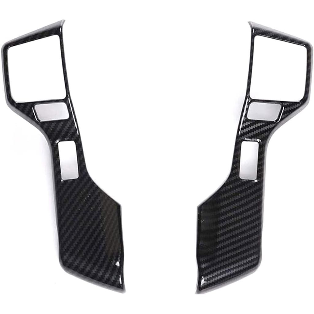 Tocatus Vô Lăng Bao Viền Cho 2015-2022 Toyota 4Runner Tacoma Tundra, ABS Sợi Carbon 2 Chiếc (6 Lỗ)