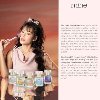 Nước Hoa Mine A Better Day Hương Hoa Hồng Trầm Lắng Và Gỗ Tuyết Tùng Hỗ Trợ Lưu Hương 8 Tiếng 9ml