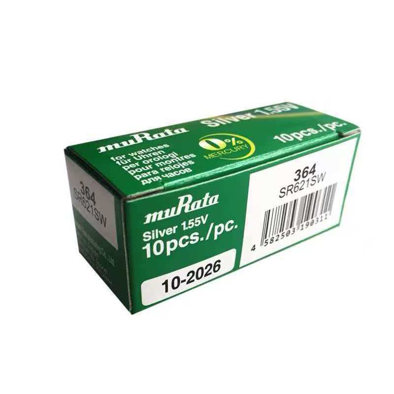 Đồng hồ đeo tay Murata LR621GH / SR621SW L621F / AG1 Nút 364 Đồng hồ thạch anh