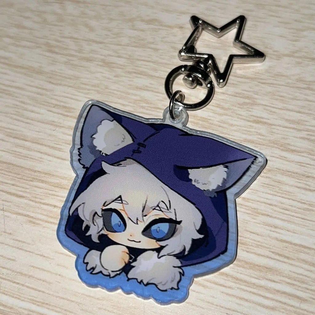 Móc khóa anime Ithaqua Identity V bằng acrylic cho nam nữ, phụ kiện cosplay Nhật Bản