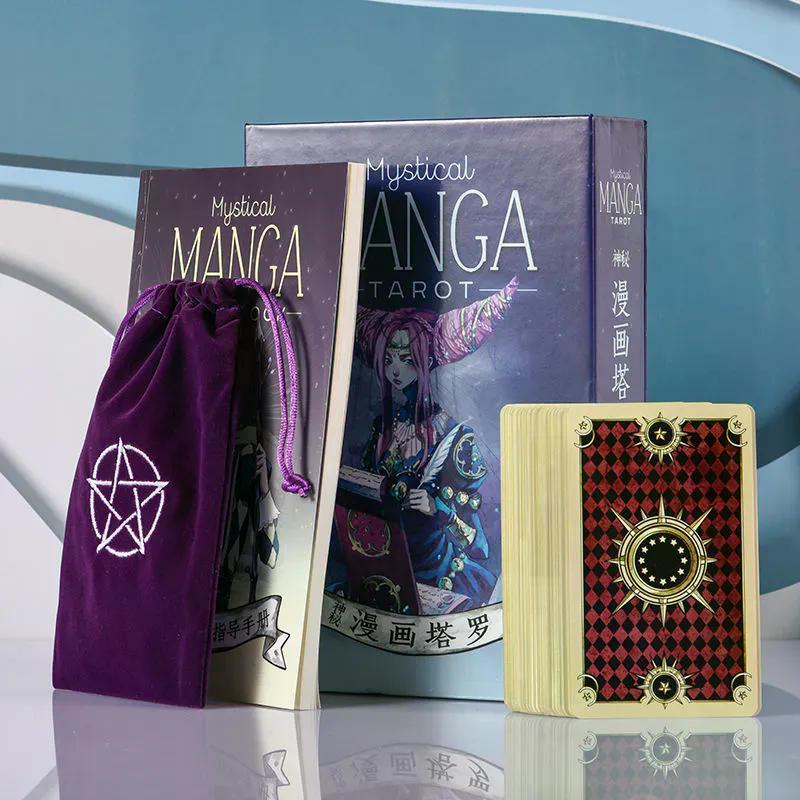 2026 Sản Phẩm Mới Bí Ẩn Truyện Tranh Tarot Thẻ Chính Hãng Trọn Bộ Zhang Witwitt Cổ Điển Bóng Hoa Kur