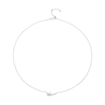 Dây cổ Bạc đính đá Disney|PNJ Mickey XMXMW000129