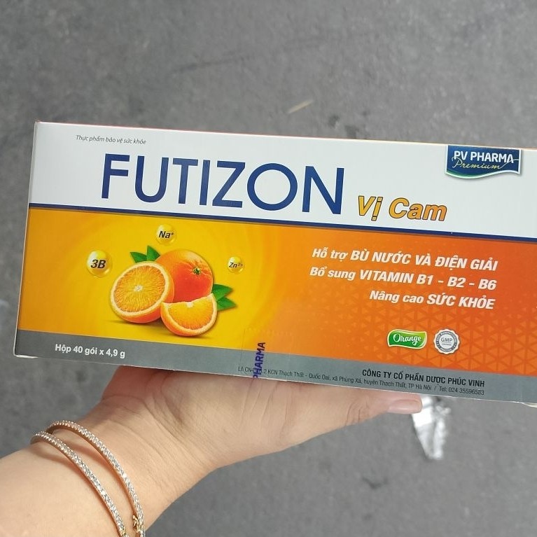bột sủi khoáng oresol vị cam