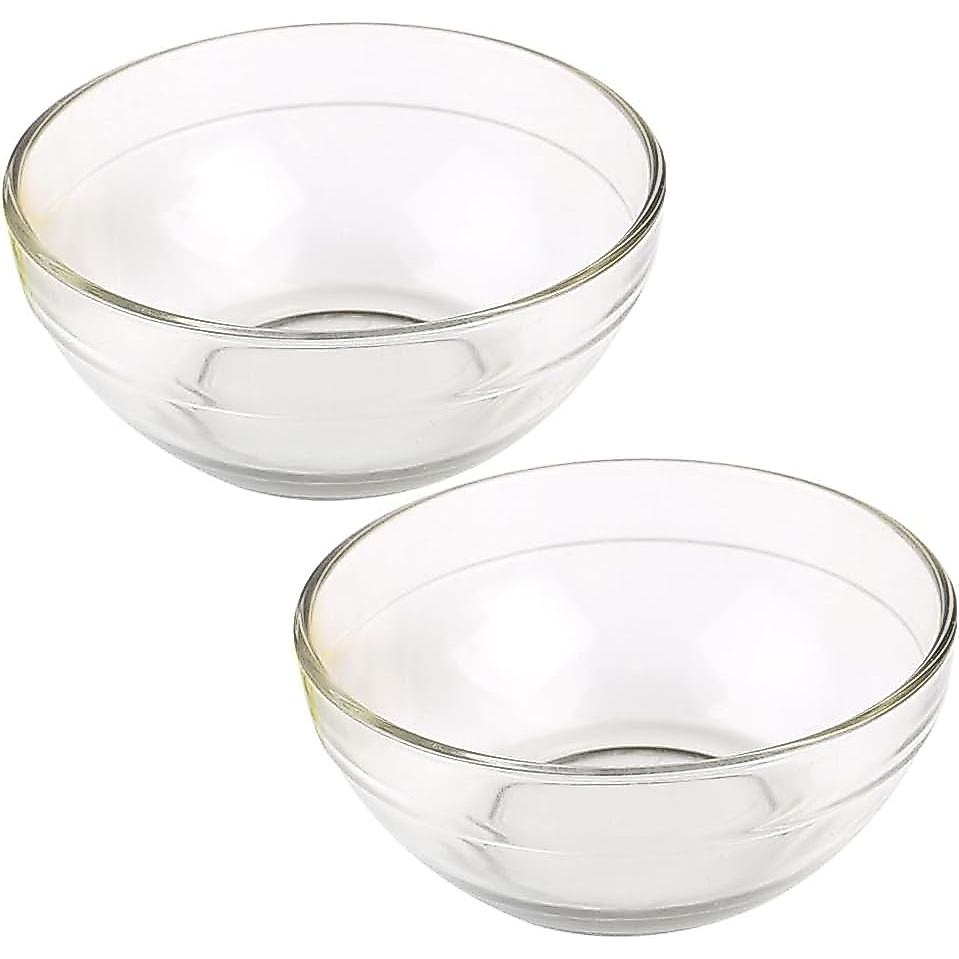 Luzen 2 Chiếc Mặt nạ thủy tinh Bát trộn tinh dầu Bát mặt nạ DIY Bát mỹ phẩm Chăm sóc da Dụng cụ làm 