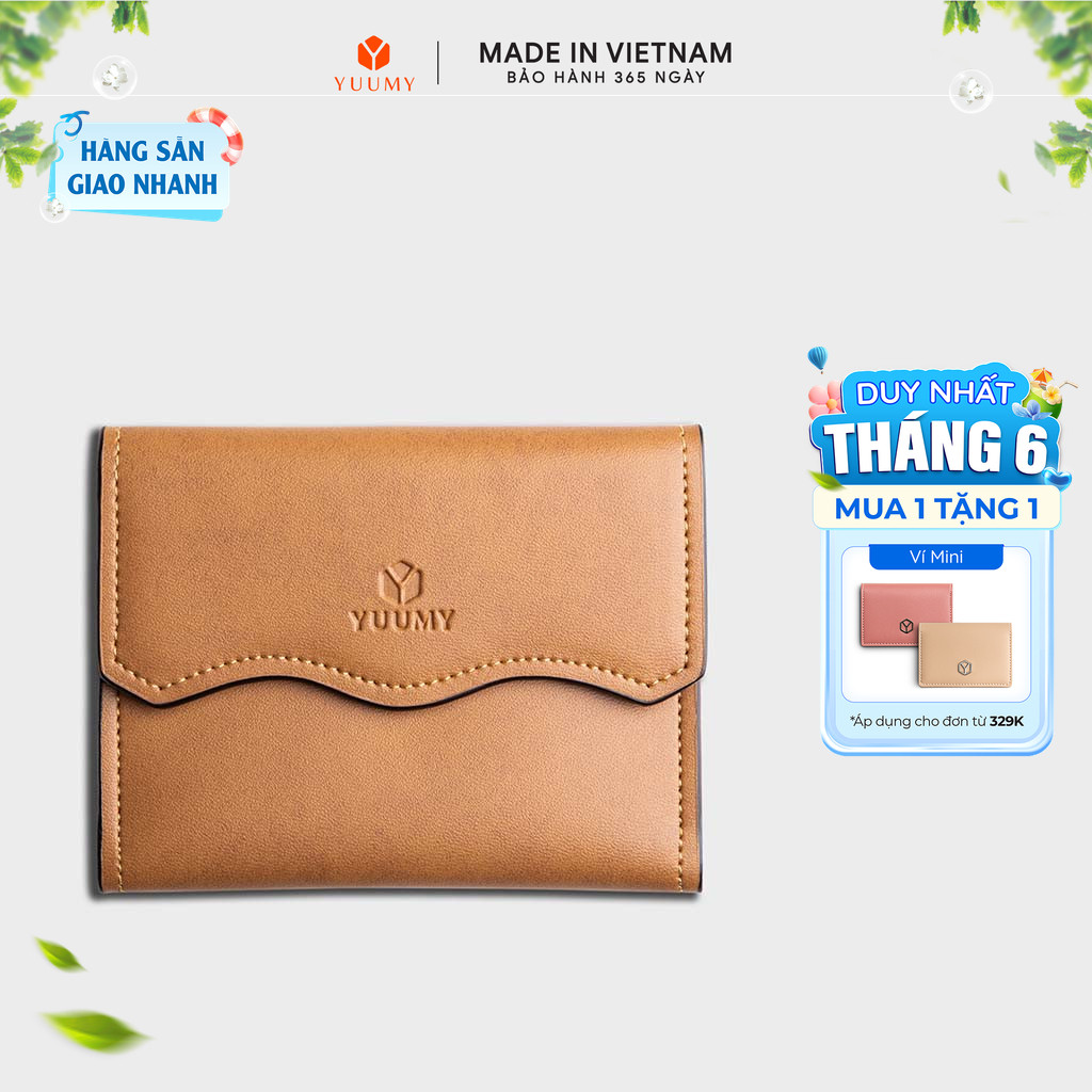 Ví Yuumy ( Thời trang nữ kiểu cầm tay dáng dài - Ví da Mellow YV41) Bagsmart