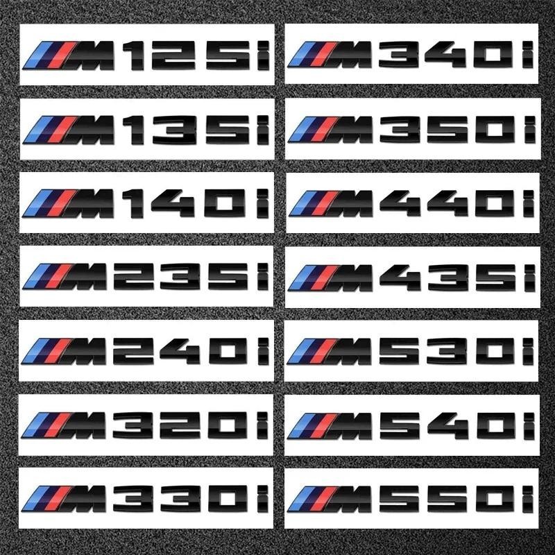 18,5 * 2cm BMW M power logo mới M125i M135i M140i M235i M240i M320i M330i M340i M350i M440i M435i M5