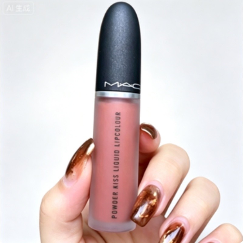 [Mingtong Hàng có sẵn] Meike MAC Euro Mist Elastic Lip Glaze Soft Mist Matte Chống khô Trang điểm lâ