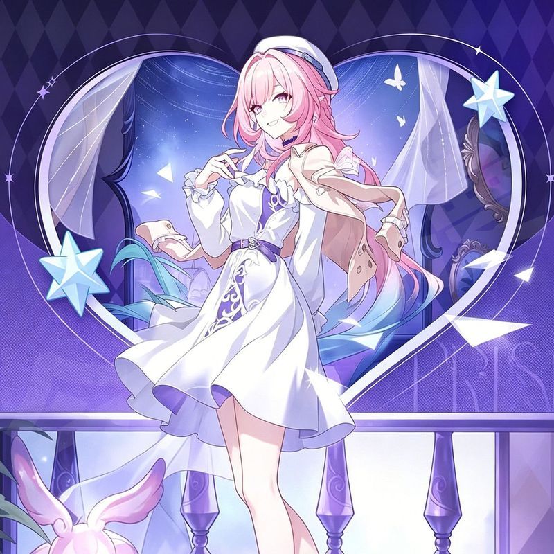 Honkai: Star Rail / Cyrene / Cyrene Character Stand Hàng hóa quạt tự chế / ouyt