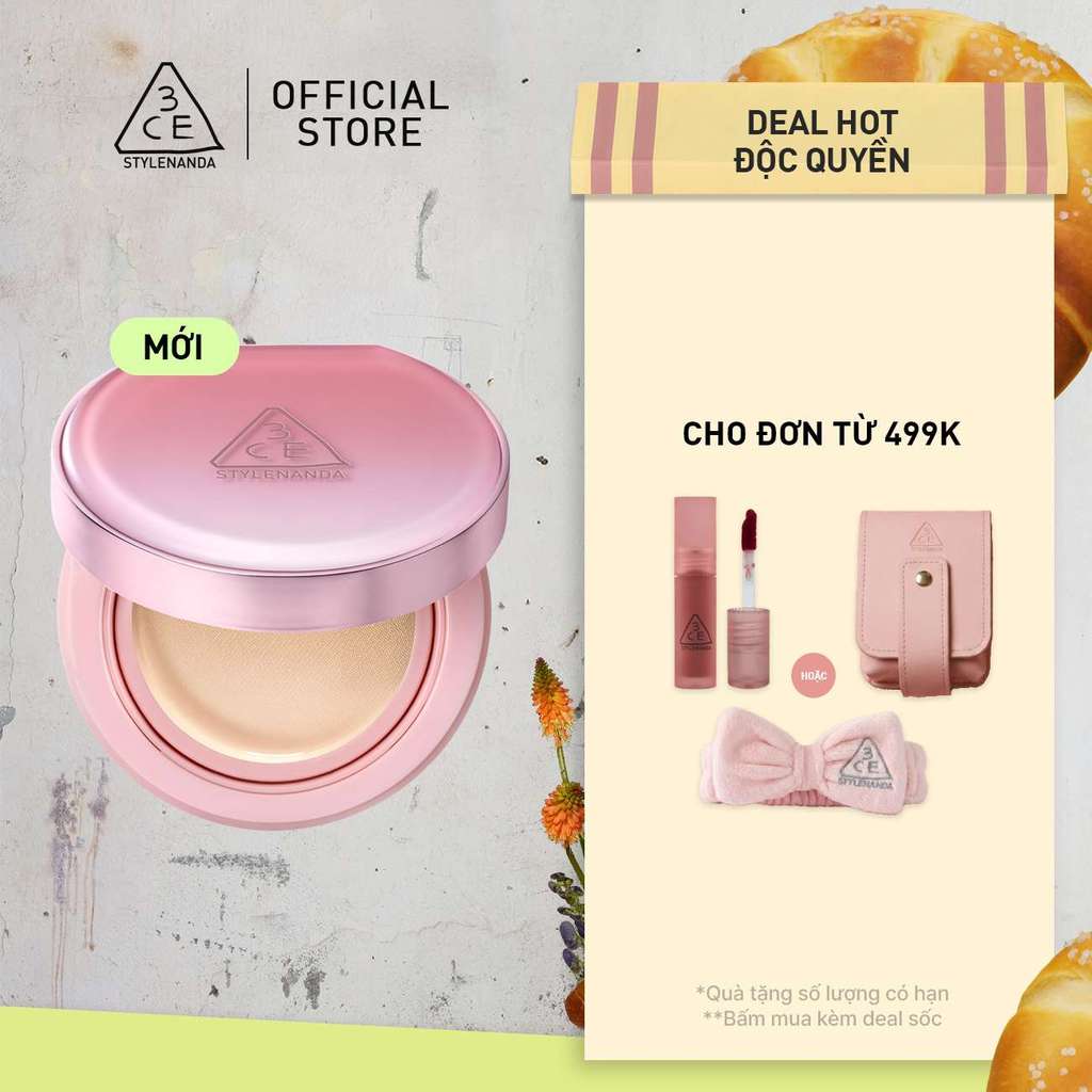 Phấn Nước Trang Điểm 3CE Fitting Mesh Cushion