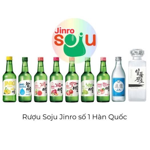 Soju Hàn Quốc JINRO 360ml