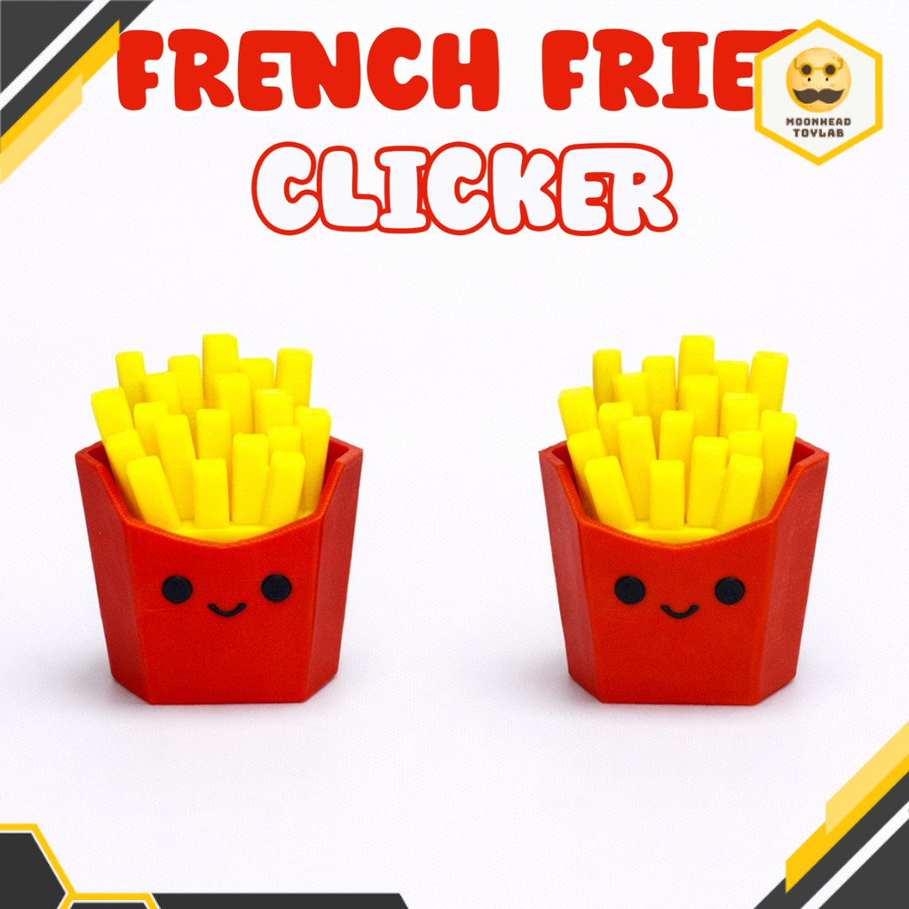 Clicker - Fidget Toy Xả Stress Hình Hộp Khoai Tây Giảm Lo Âu Đồ Chơi EDC Cao Cấp Phong Cách