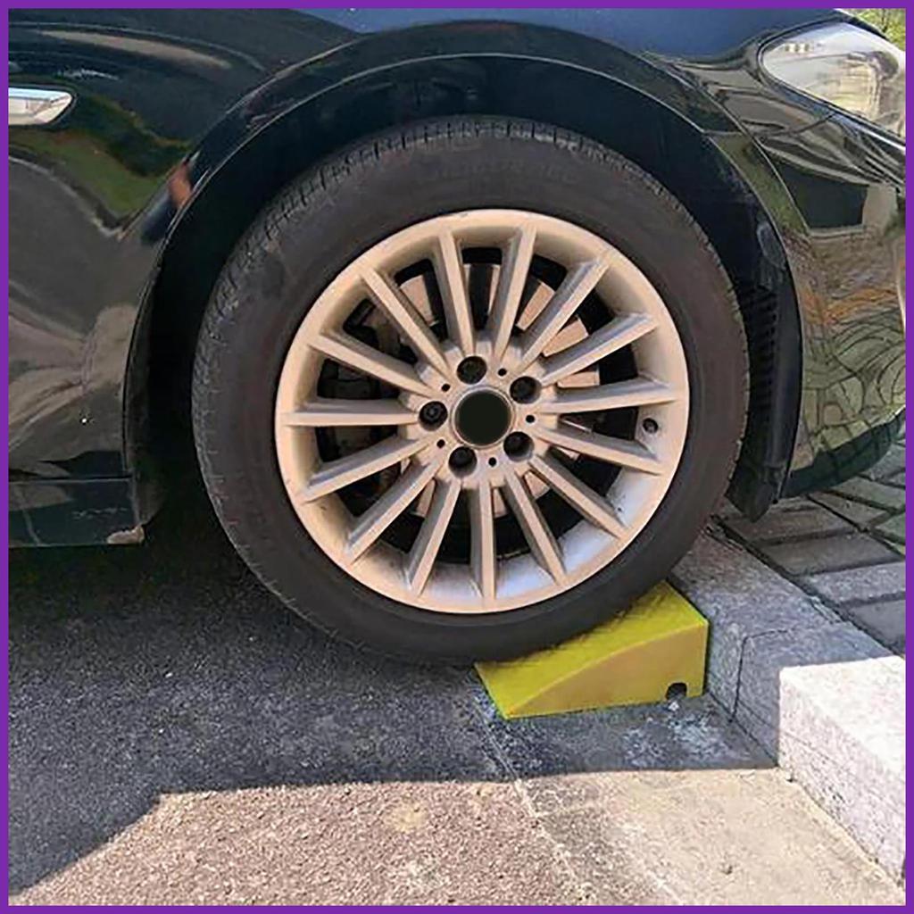 Curb Ramps Cao Su Ngưỡng Cửa Bước Ramp 5CM / 7CM Di Động Cao kerb Đường dốc Xe nhựa Đường dốc Heavy 