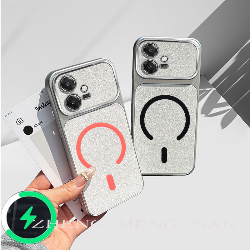Thích hợp cho OPPO A3 5G OPPO A3X 4G OPPO A3X 5G OPPO A5i 4G mới vỏ mềm vòng từ tính bán nguyệt 0061
