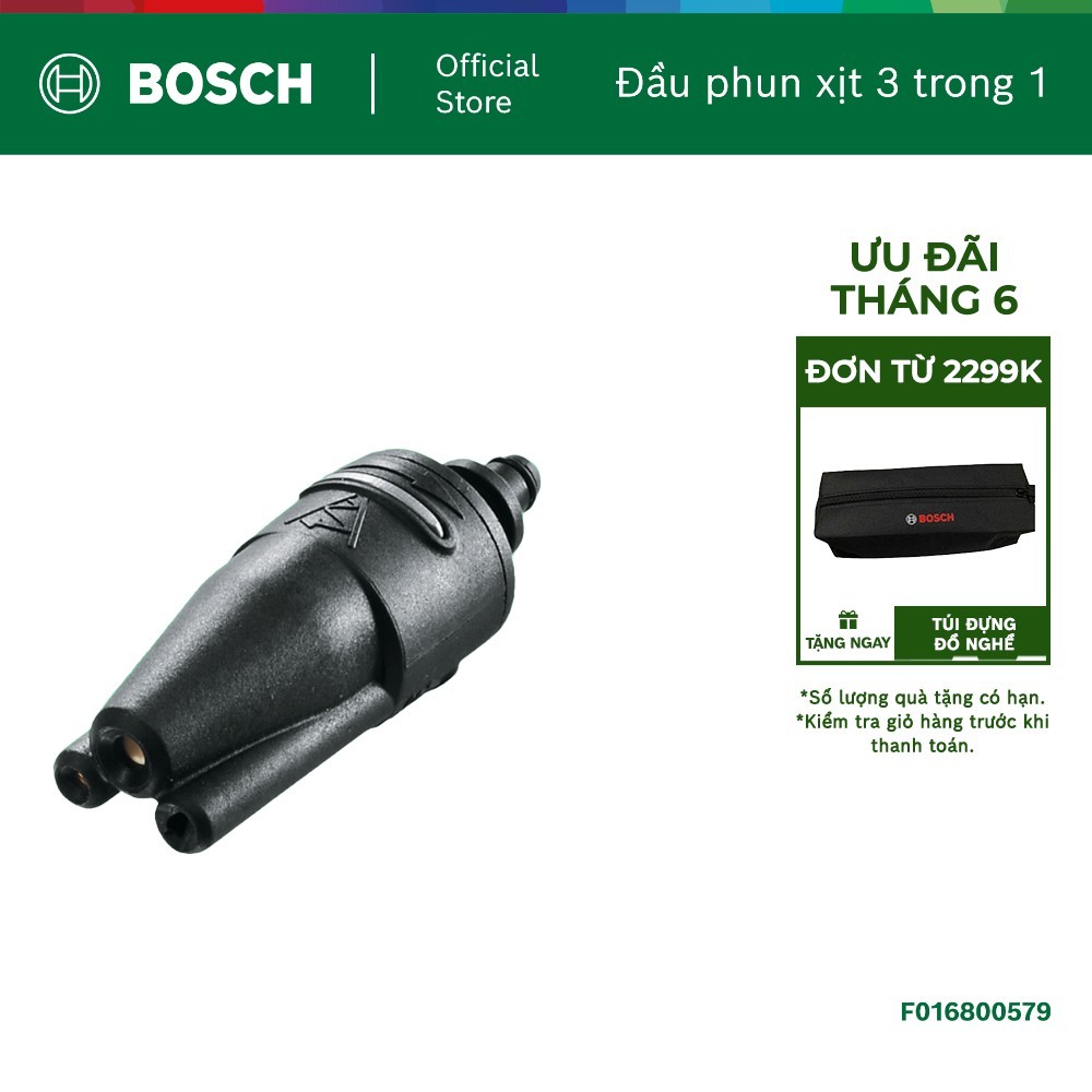 Đầu phun xịt 3 trong 1 Bosch