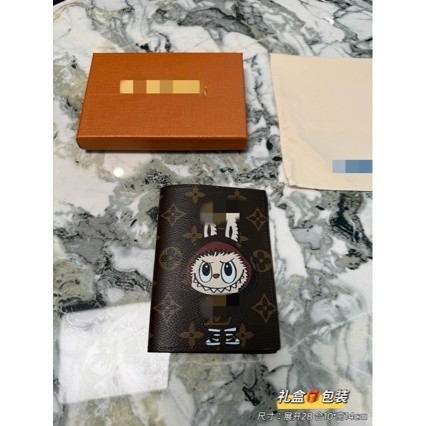 DD4G Cartoon Passport Holder Open Pocket Document Holder Protective Cover Card Holder Portable Stora