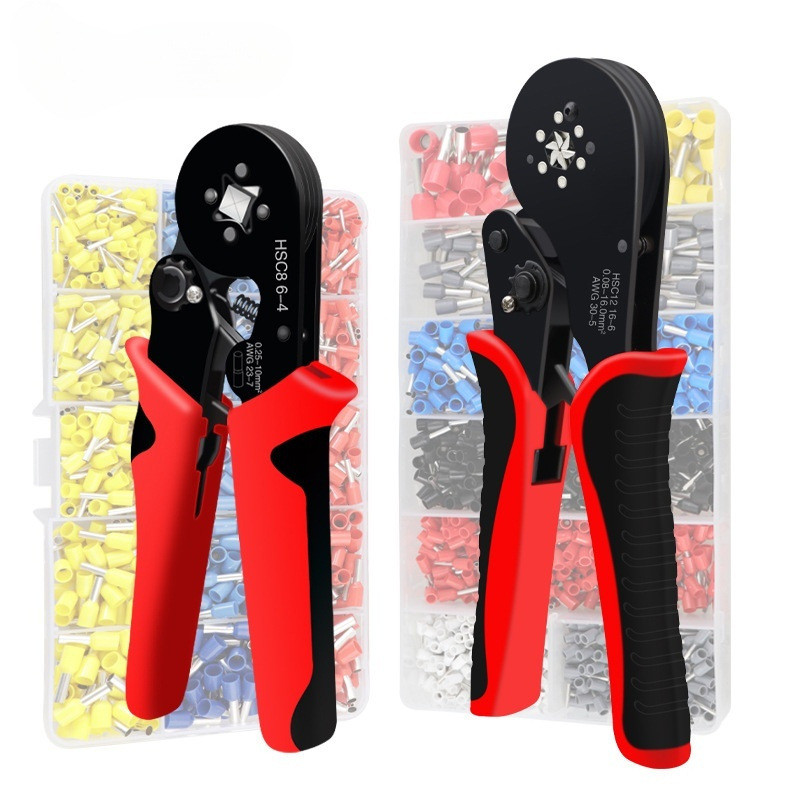 Popular~Exclusive Supply HSC8 6-4A Tubular terminal HSC8 6-6A Crimping pliers VE Tubular terminal HS