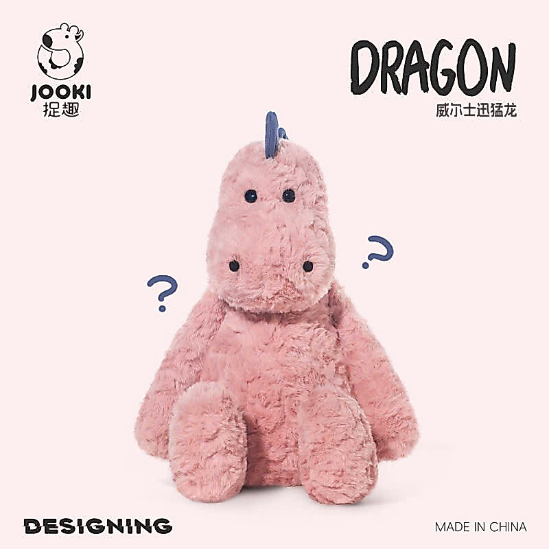 [Chính hãng jooki] gấu bông rồng bảo hộ cao cấp. Thú bông rồng chính hãng jooki làm quà tặng