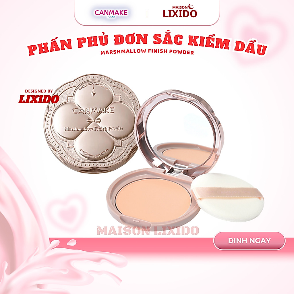 Phấn Phủ Kiềm Dầu Mịn Màng Canmake Marshmallow Finish Powder SPF50・PA＋＋＋